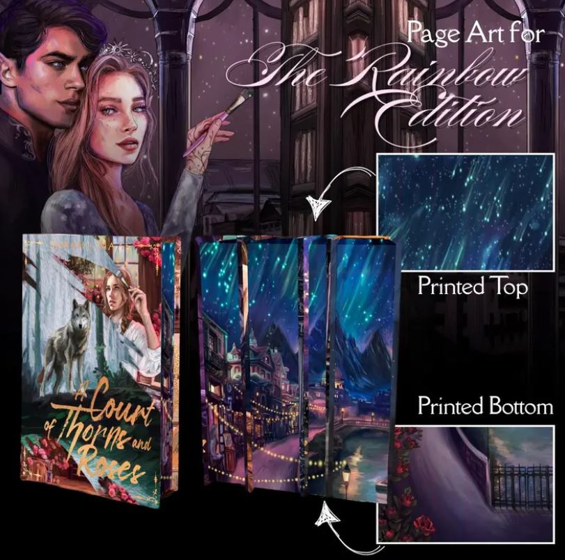Rainbow ACOTAR Special Edition Book Box Set – Bundle #1 (No Overlays)
