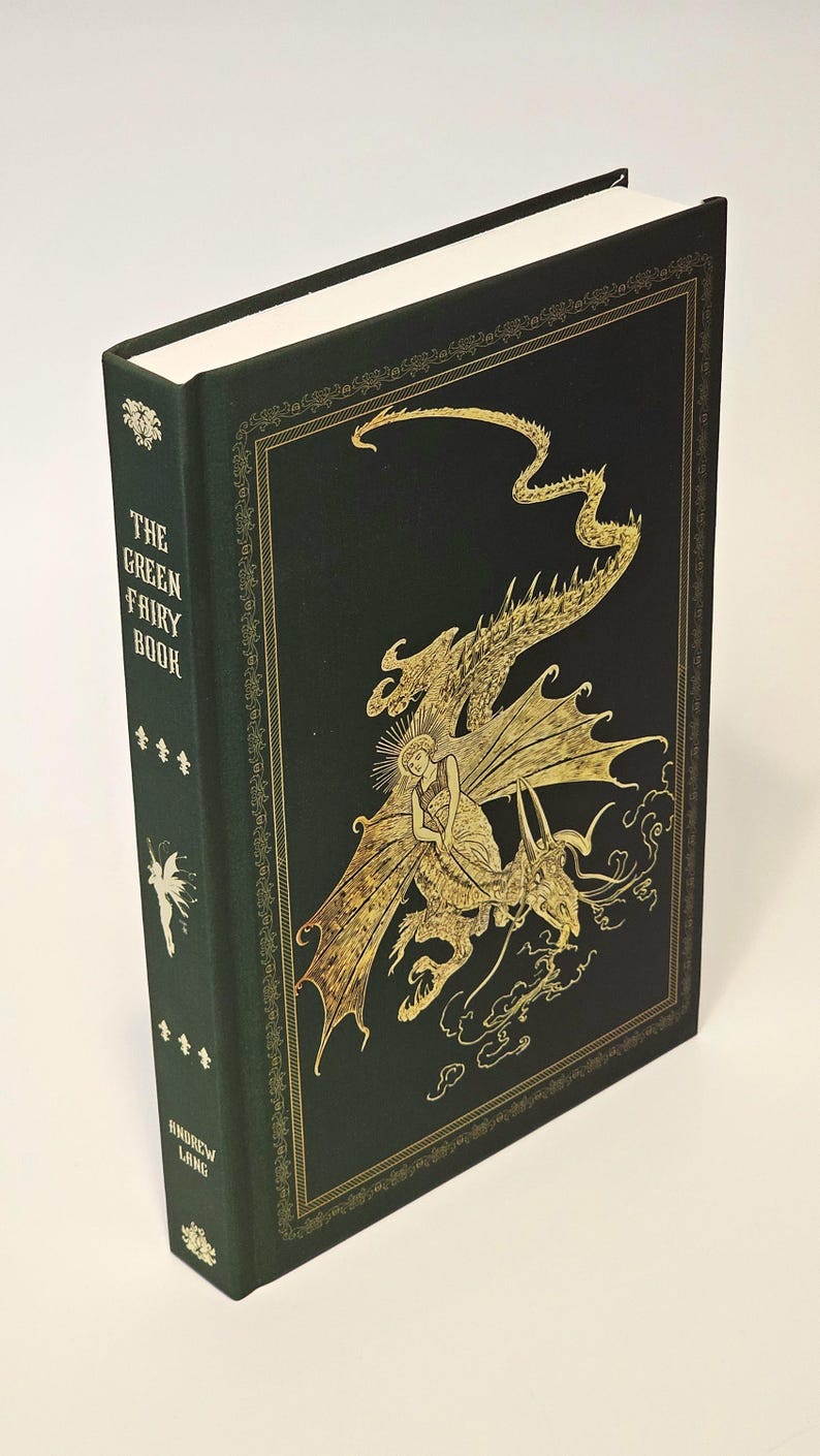 Andrew Lang Fairy Books Complete Set, Hardcover, Original Illustrations, Classic Children’s Fairy Tales, Colored Fairy Books