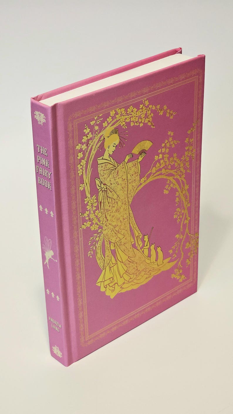 Andrew Lang Fairy Books Complete Set, Hardcover, Original Illustrations, Classic Children’s Fairy Tales, Colored Fairy Books