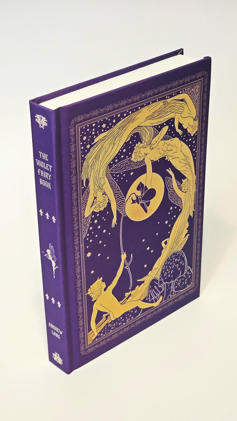 Andrew Lang Fairy Books Complete Set, Hardcover, Original Illustrations, Classic Children’s Fairy Tales, Colored Fairy Books