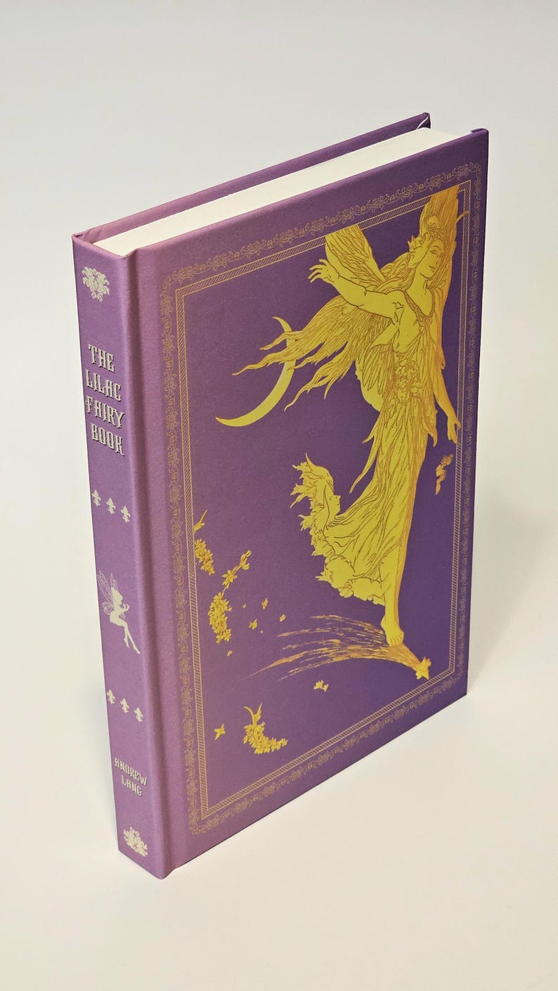 Andrew Lang Fairy Books Complete Set, Hardcover, Original Illustrations, Classic Children’s Fairy Tales, Colored Fairy Books
