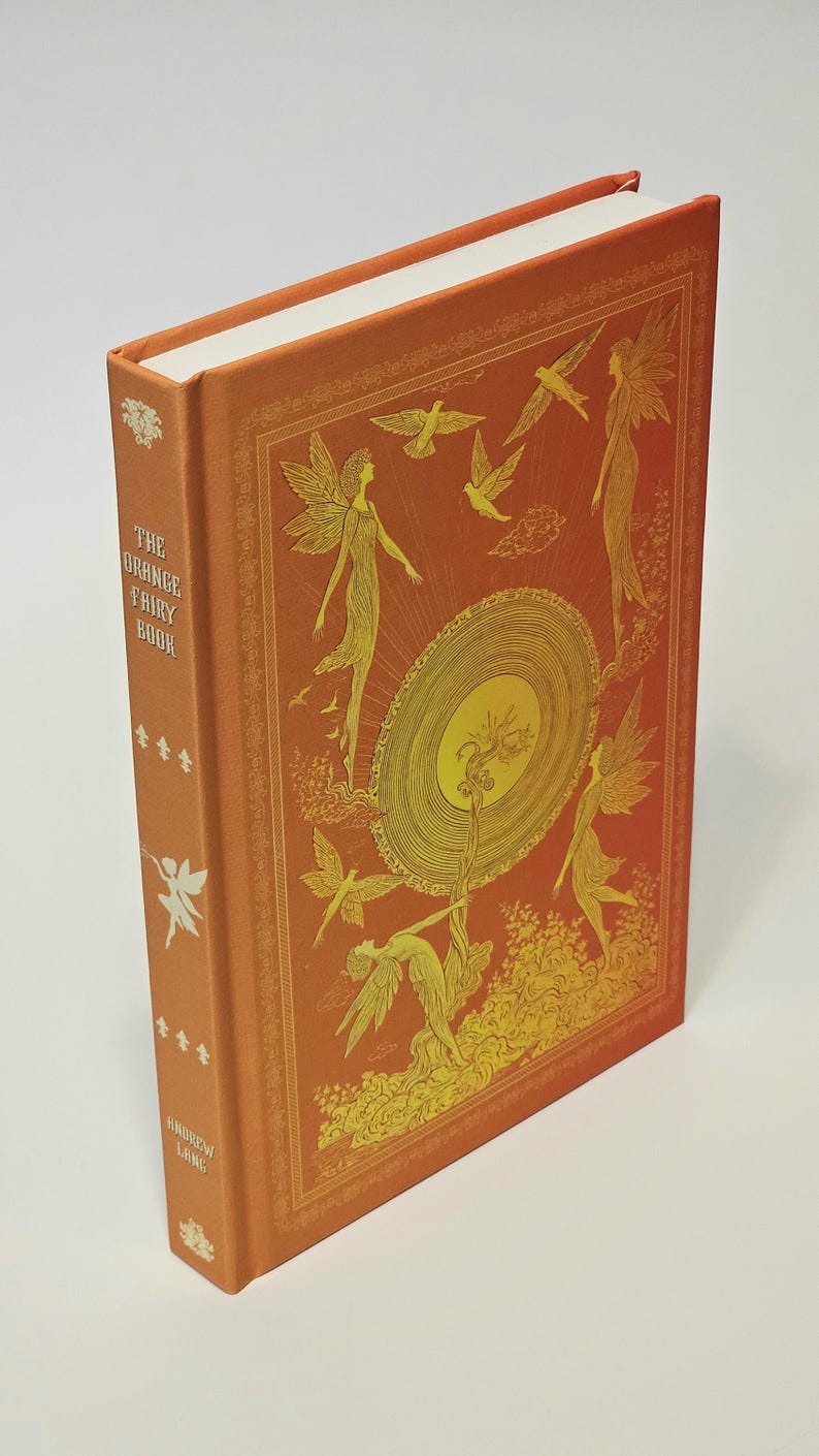 Andrew Lang Fairy Books Complete Set, Hardcover, Original Illustrations, Classic Children’s Fairy Tales, Colored Fairy Books