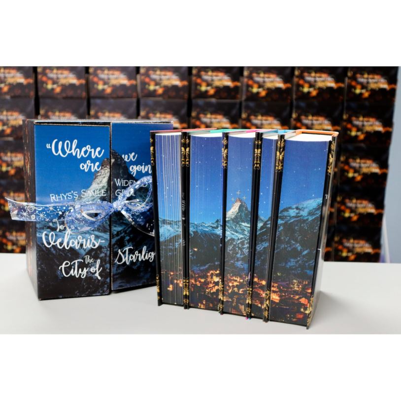 ACOTAR Velaris Special Edition Book Set | A Court of Thorns and Roses, ACOTAR Books, ACOTAR Merch | Officially Licensed by Sarah J. Maas