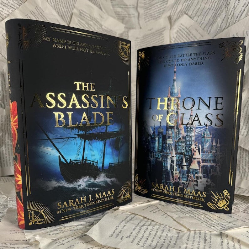 TOG LEGACY (Locations Dust Jackets) by Sarah J. Maas – Throne of Glass Special Edition Box Set