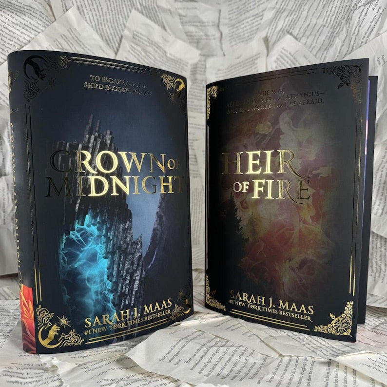 TOG LEGACY (Locations Dust Jackets) by Sarah J. Maas – Throne of Glass Special Edition Box Set