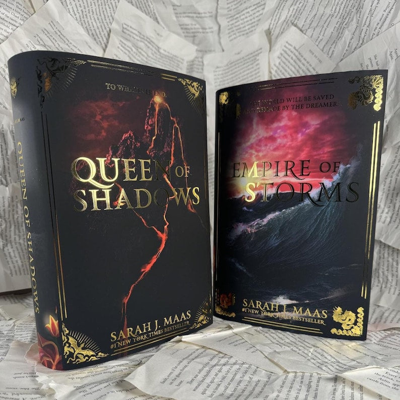 TOG LEGACY (Locations Dust Jackets) by Sarah J. Maas – Throne of Glass Special Edition Box Set