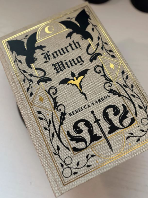 The Empyrean Series Rebound Set | Custom Made Special Editions | Handmade Rebinds | Fourth Wing, Iron Flame, Onyx Storm by Rebecca Yarros