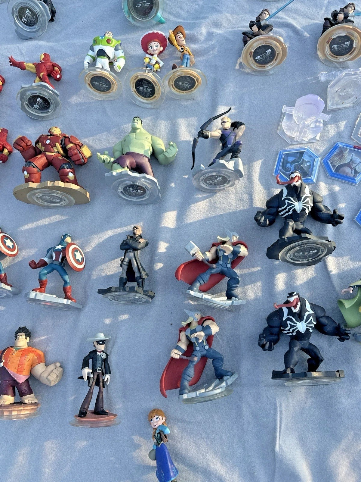Huge Lot 200+ Skylanders & Disney Infinity Figures + Portals | Rare Characters Bundle | Toys & Gaming Collection