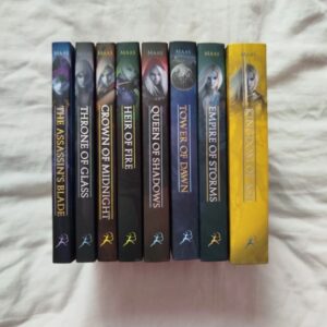 Throne of Glass Miniature Character Set Sarah J Maas 8 Book Full Mini Set Rare