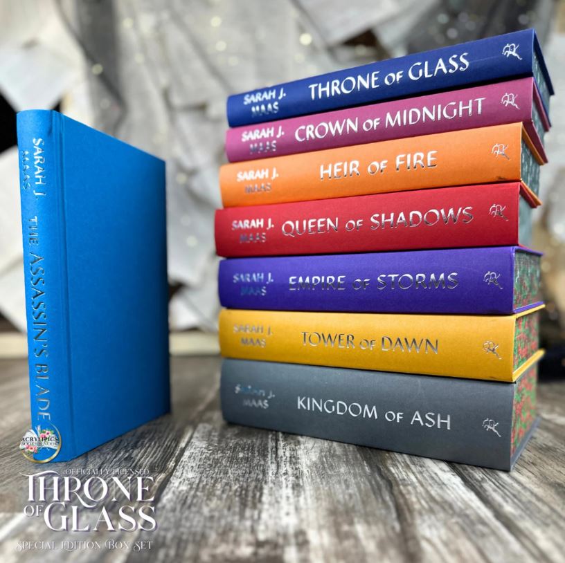 Throne of Glass Series by Sarah J. Maas – Throne of Glass, TOG Books, TOG Merch | Officially Licensed by Sarah J. Maas