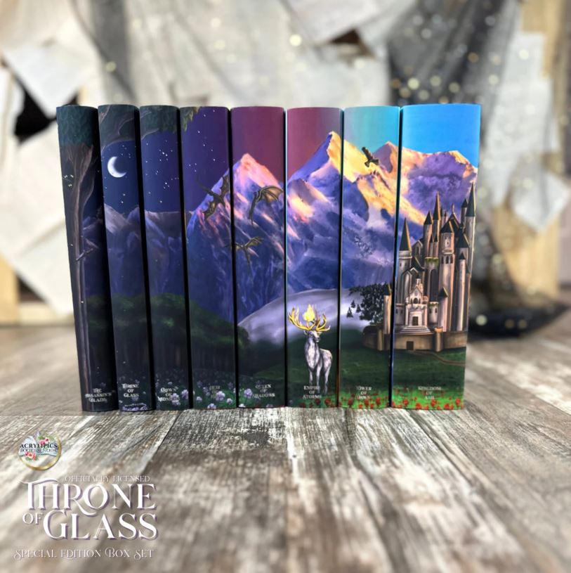 Throne of Glass Series by Sarah J. Maas – Throne of Glass, TOG Books, TOG Merch | Officially Licensed by Sarah J. Maas